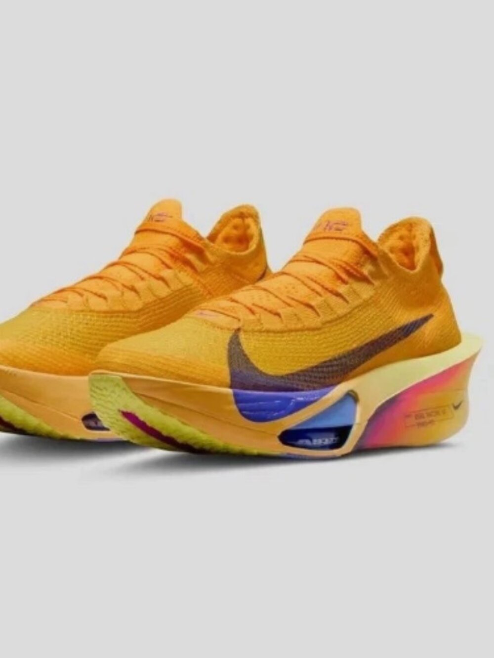 Nike WMNS Alphafly 3 Laser Orange Citron Pulse Size - 8.5W